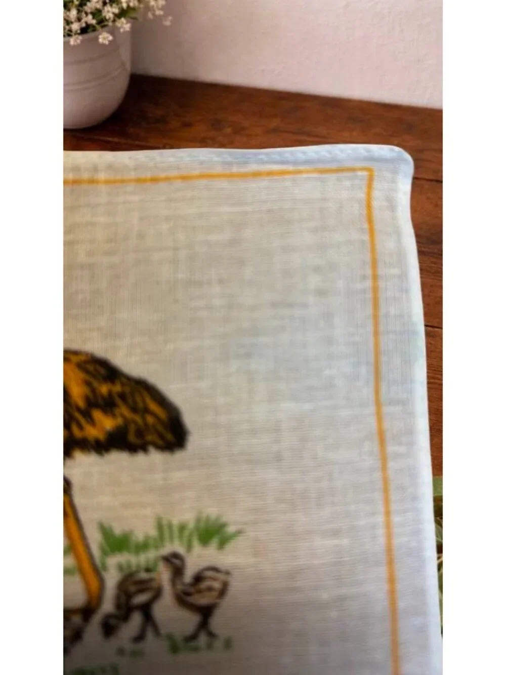 Vintage Australia Souvenir Hankie, Koala Kangaroo Map Handkerchief, Australian - Picture 5 of 5